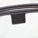 GUCCI GG Supreme Shoulder Bag PVC Beige Gold 201446 Auth 146578-18