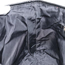 PRADA Tote Bag Nylon Black Gold Auth 146580-21