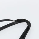 PRADA Tote Bag Nylon Black Gold Auth 146580-8