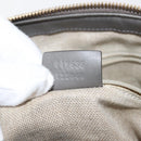 GUCCI Micro GG Guccissima Bag Leather Outlet Light gray 449656 Auth 146581-11