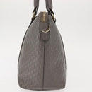 GUCCI Micro GG Guccissima Bag Leather Outlet Light gray 449656 Auth 146581-3