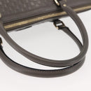 GUCCI Micro GG Guccissima Bag Leather Outlet Light gray 449656 Auth 146581-7