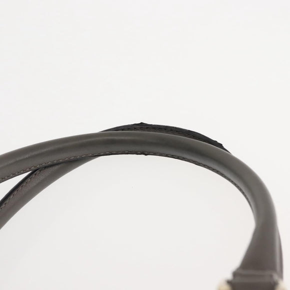 GUCCI Micro GG Guccissima Bag Leather Outlet Light gray 449656 Auth 146581