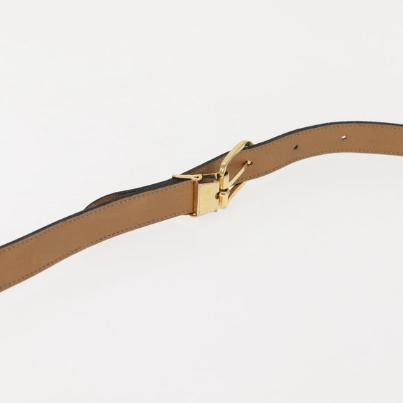 Christian Dior Honeycomb Canvas Shoulder Bag PVC Black Brown gold Auth 146582