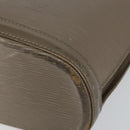 LOUIS VUITTON Epi Lussac Shoulder Bag Gray pepper M5228C LV Auth 146588-9