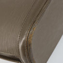 LOUIS VUITTON Epi Lussac Shoulder Bag Gray pepper M5228C LV Auth 146588-14