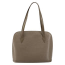 LOUIS VUITTON Epi Lussac Shoulder Bag Gray pepper M5228C LV Auth 146588-13