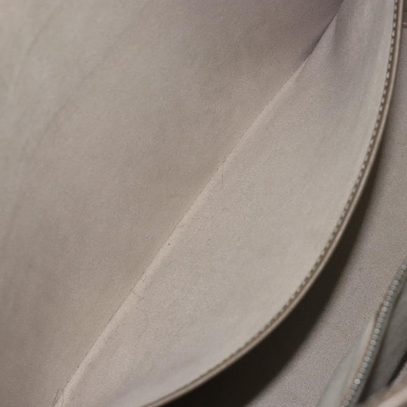LOUIS VUITTON Epi Lussac Shoulder Bag Gray pepper M5228C LV Auth 146588