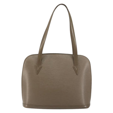 LOUIS VUITTON Epi Lussac Shoulder Bag Gray pepper M5228C LV Auth 146588 - 0