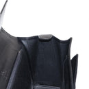 GIVENCHY Hand Bag Leather Black Gold Auth 146592-19