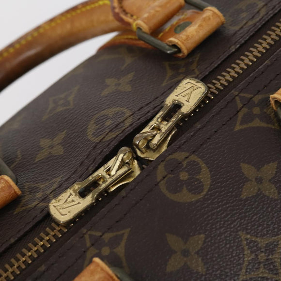 LOUIS VUITTON Monogram Keepall 45 Boston Bag M41428 LV Auth 146595