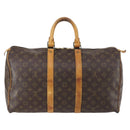 LOUIS VUITTON Monogram Keepall 45 Boston Bag M41428 LV Auth 146595-2