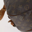 LOUIS VUITTON Monogram Saumur 35 Shoulder Bag M42254 LV Auth 146596-16