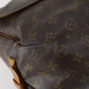 LOUIS VUITTON Monogram Saumur 35 Shoulder Bag M42254 LV Auth 146596-18