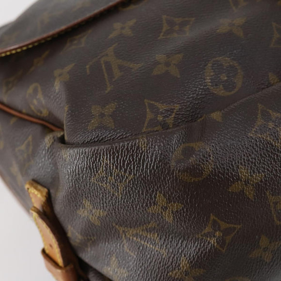 LOUIS VUITTON Monogram Saumur 35 Shoulder Bag M42254 LV Auth 146596