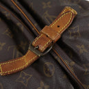 LOUIS VUITTON Monogram Saumur 35 Shoulder Bag M42254 LV Auth 146596-19
