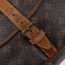 LOUIS VUITTON Monogram Saumur 35 Shoulder Bag M42254 LV Auth 146596-26