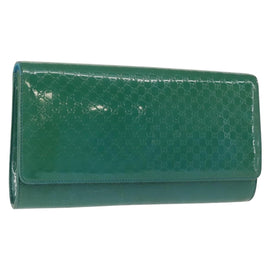 GUCCI Micro GG Canvas Clutch Bag Enamel Blue 339249 Auth 146600