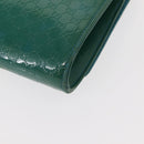 GUCCI Micro GG Canvas Clutch Bag Enamel Blue 339249 Auth 146600-16