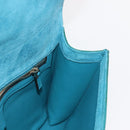 GUCCI Micro GG Canvas Clutch Bag Enamel Blue 339249 Auth 146600-18