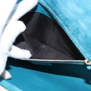 GUCCI Micro GG Canvas Clutch Bag Enamel Blue 339249 Auth 146600-11