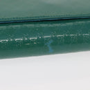 GUCCI Micro GG Canvas Clutch Bag Enamel Blue 339249 Auth 146600-7