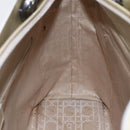 Christian Dior Maris Pearl Tote Bag Patent leather Beige Auth 146601-24