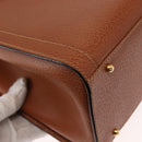 GUCCI Bamboo Hand Bag Leather Brown Gold 002 2853 0260 0 Auth 146606-15