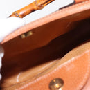 GUCCI Bamboo Hand Bag Leather Brown Gold 002 2853 0260 0 Auth 146606-20