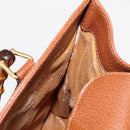 GUCCI Bamboo Hand Bag Leather Brown Gold 002 2853 0260 0 Auth 146606-21