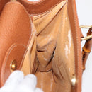 GUCCI Bamboo Hand Bag Leather Brown Gold 002 2853 0260 0 Auth 146606-22