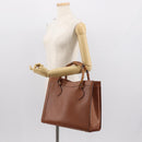 GUCCI Bamboo Hand Bag Leather Brown Gold 002 2853 0260 0 Auth 146606-23