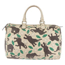 GUCCI GG Supreme Hand Bag PVC White 189895 Auth 146608-13