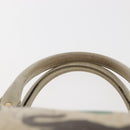 GUCCI GG Supreme Hand Bag PVC White 189895 Auth 146608-8