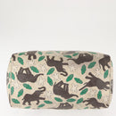 GUCCI GG Supreme Hand Bag PVC White 189895 Auth 146608-5