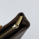 CELINE Macadam Canvas Tote Bag PVC Leather Brown Gold Auth 146613-10