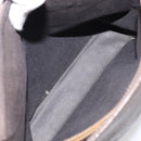 CELINE Macadam Canvas Tote Bag PVC Leather Brown Gold Auth 146613-22