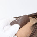 GUCCI GG Supreme Web Sherry Line Bag PVC Beige Gold 89 02 032 Auth 146615-12