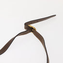 GUCCI GG Supreme Web Sherry Line Bag PVC Beige Gold 89 02 032 Auth 146615-14