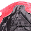 GUCCI GG Canvas Guccissima Tote Bag Leather Gold Red 211137 Auth 146617-22