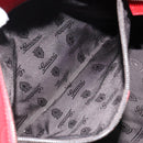 GUCCI GG Canvas Guccissima Tote Bag Leather Gold Red 211137 Auth 146617-23