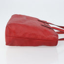 GUCCI GG Canvas Guccissima Tote Bag Leather Gold Red 211137 Auth 146617-3