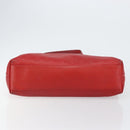 GUCCI GG Canvas Guccissima Tote Bag Leather Gold Red 211137 Auth 146617-5