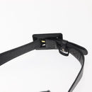 CHANEL Waist pouch Matelasse Waist bag Leather Black Gold CC Auth 146618-14