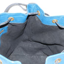 LOUIS VUITTON Epi Petit Noe Shoulder Bag Bicolor Black Blue M44152 Auth 146621-22