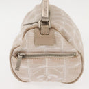 CHANEL New Travel Line Shoulder Bag Beige CC Auth 146622-4