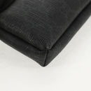 GUCCI GG Supreme Waist bag PVC Black Silver 161833 Auth 146624V-17