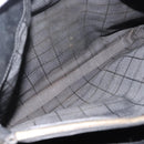 CELINE Macadam Canvas Tote Bag PVC Leather Black Gold Auth 146629-20