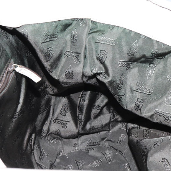 GUCCI GG Canvas Tote Bag Beige Gold 211954 Auth 146633