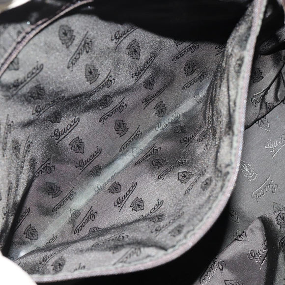 GUCCI GG Canvas Tote Bag Beige Gold 211954 Auth 146633